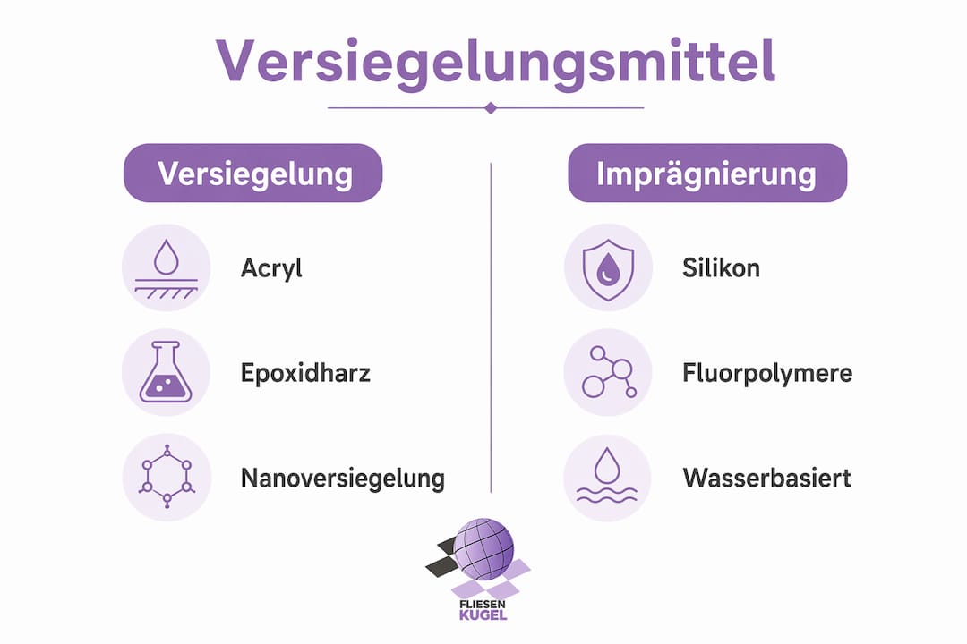 Übersicht: Verschiedene Arten von Versiegelungen im Vergleich