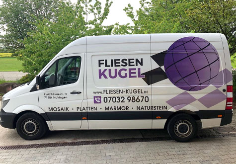 Fliesenleger Fliesen Kugel in Herrenberg, Böblingen, Sindelfingen und Calw unterwegs